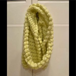Bright Yellow Infinity Scarf